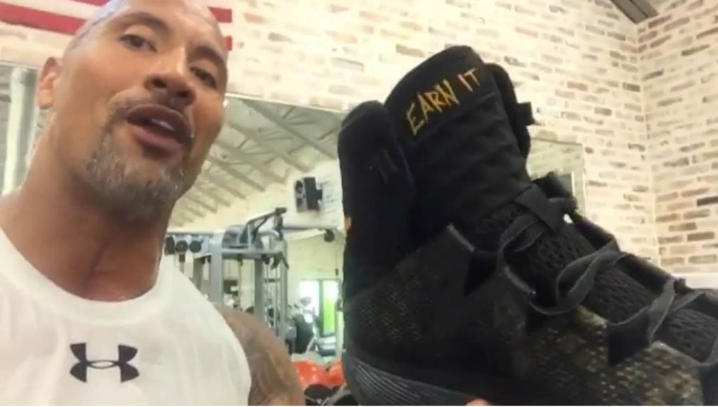 The Rock Under Armour Shoes