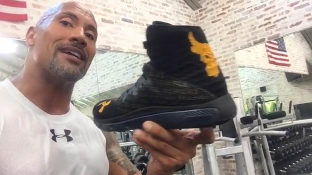 The Rock Under Armour Shoes