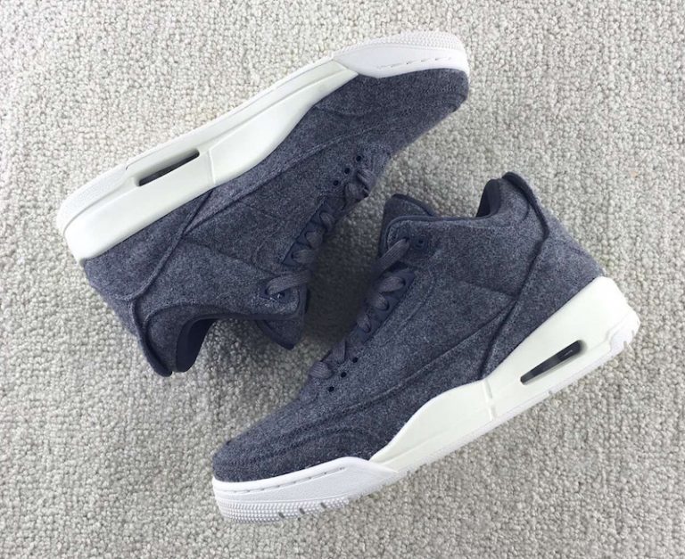 Air Jordan 3 Wool Dark Grey Release Date - Sneaker Bar Detroit