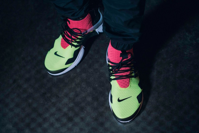 ACRONYM x NikeLab Air Presto Mid Neon