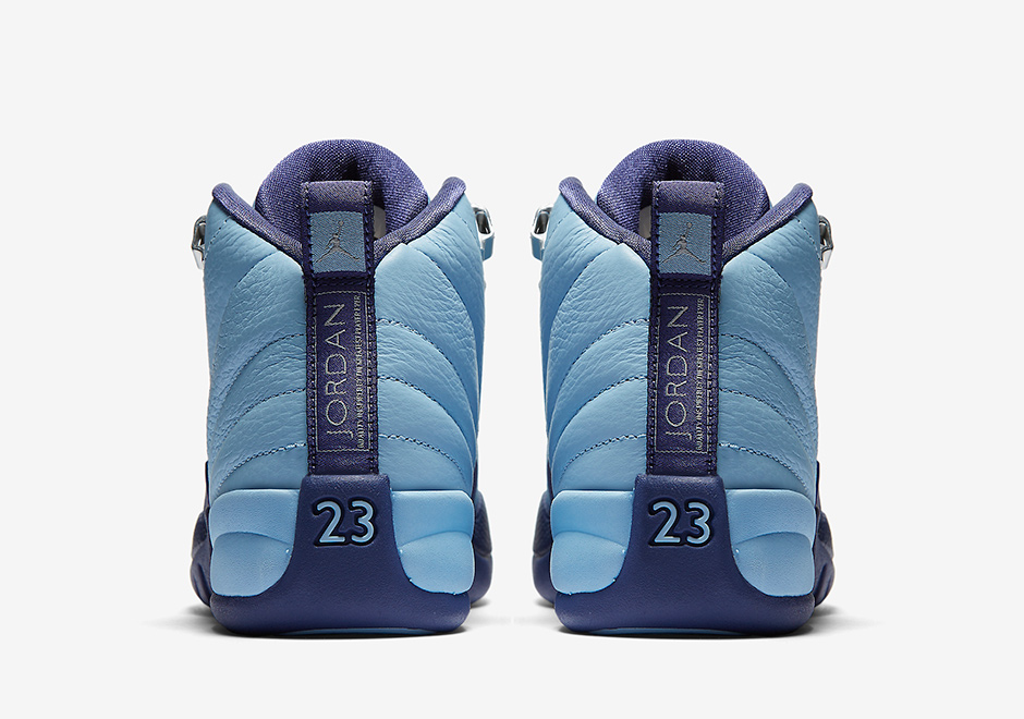 blue and purple jordans 12