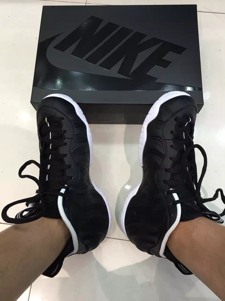 Dr Doom Nike Foamposite Pro Black Friday Black White