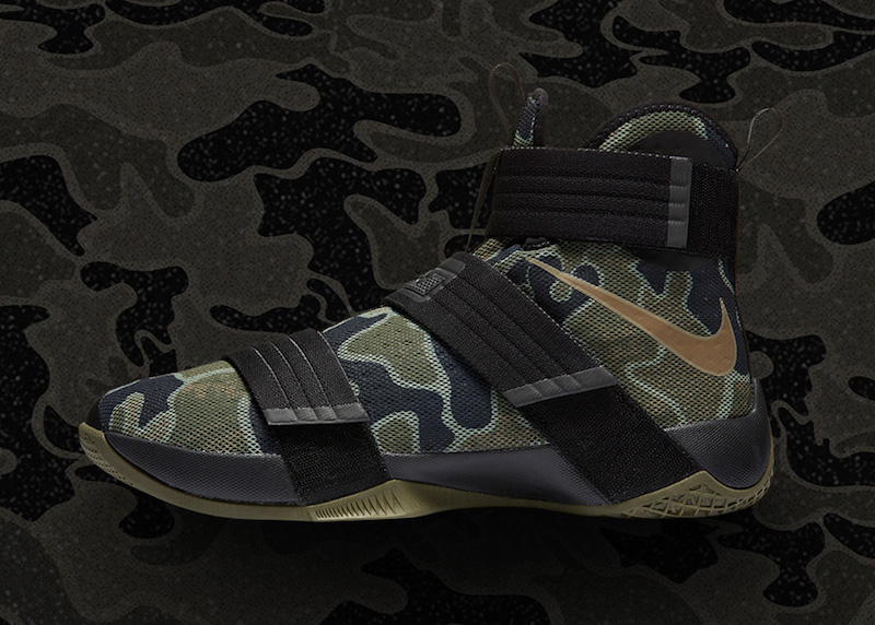 Nike LeBron Soldier 10 Camo Release 
