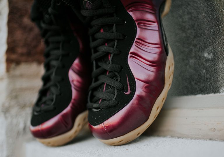 foamposite one maroon