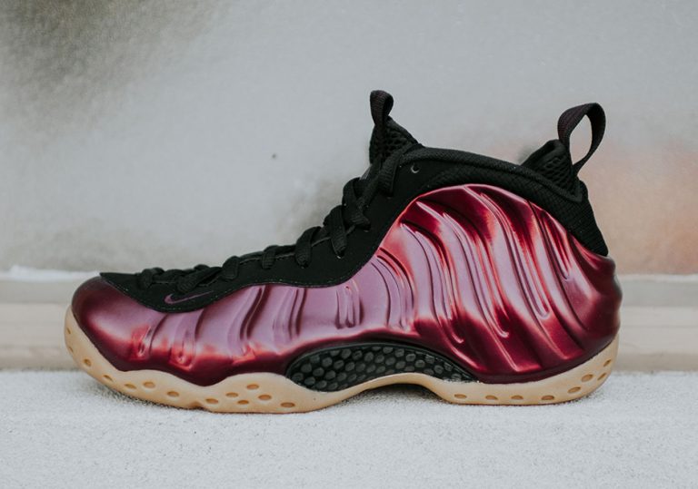 foamposite one maroon
