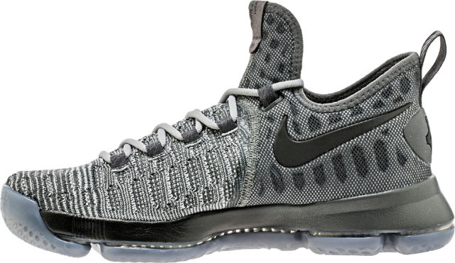 Nike KD 9 Wolf Grey Dark Grey 843392-002
