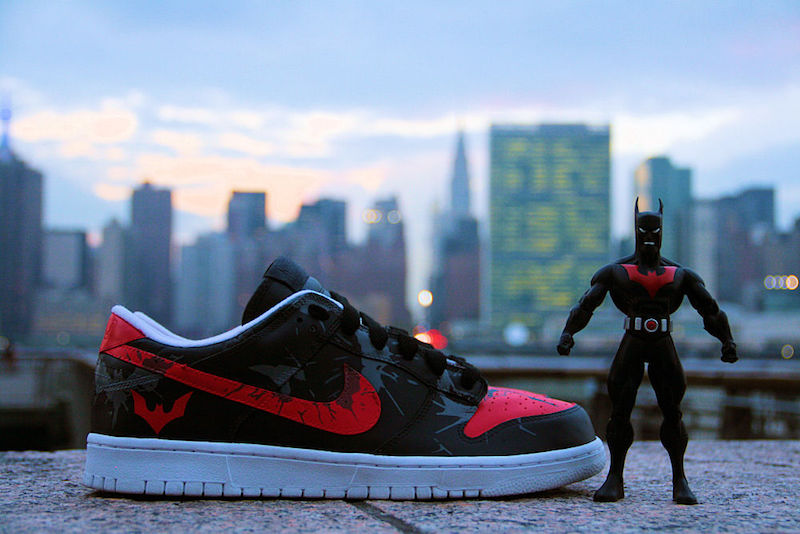 Nike Dunk Low Batman Beyond Custom