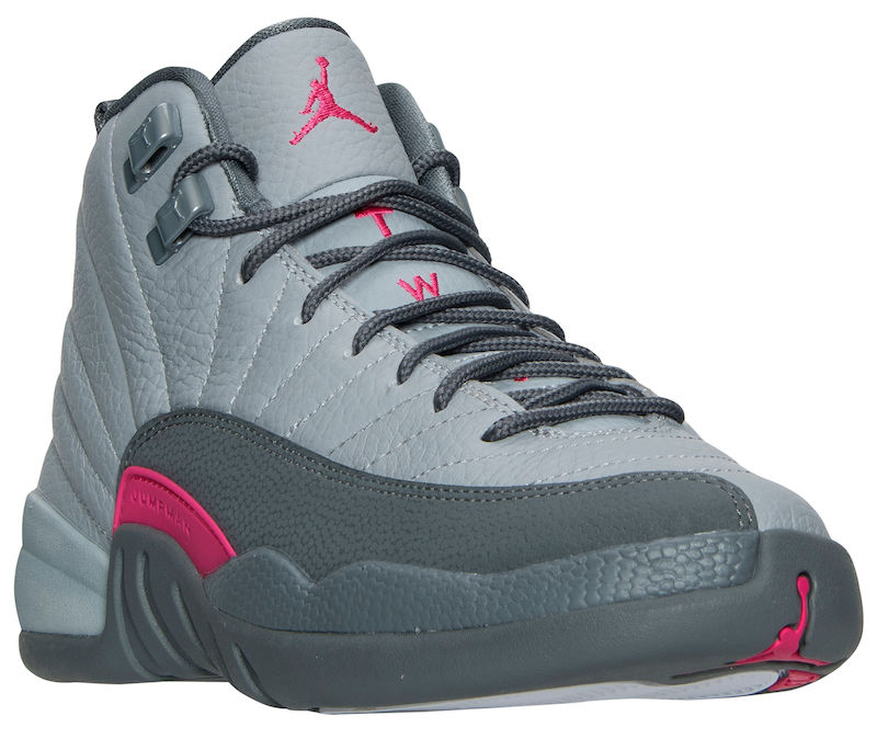 grey pink and white 12s