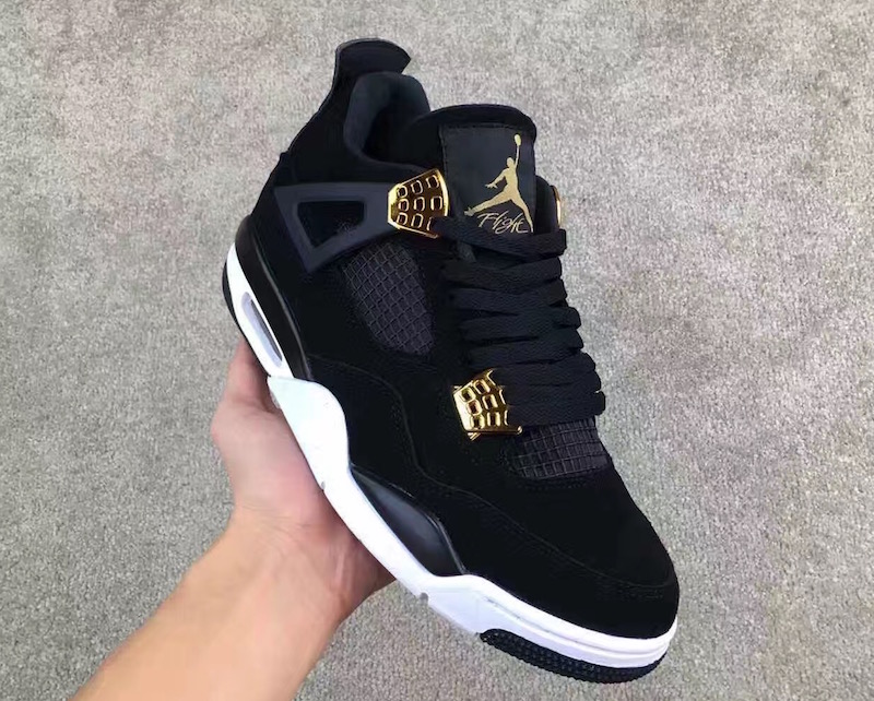 black and gold 4s