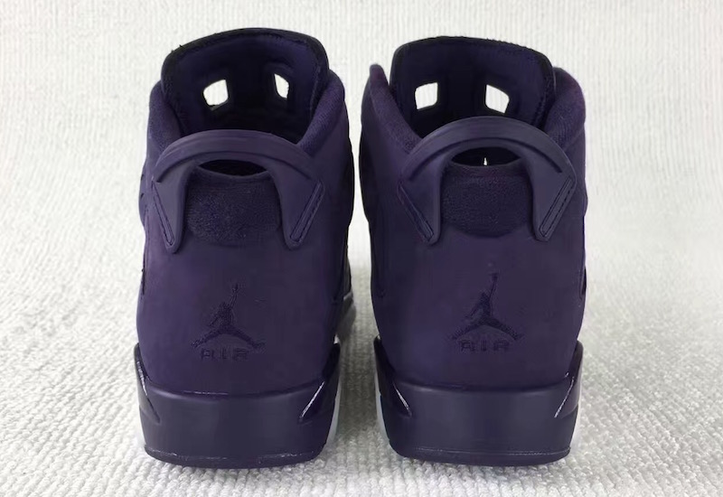 Air Jordan 6 GS Dark Purple Suede 543390509 Sneaker Bar