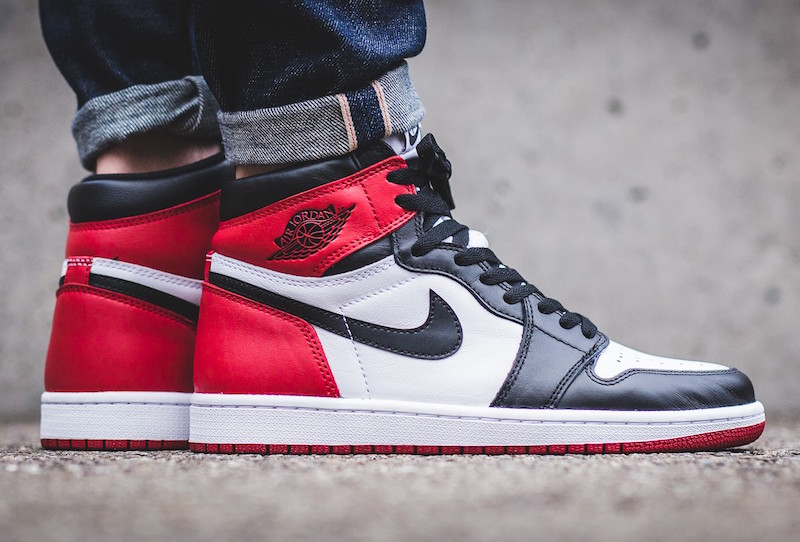 jordan 1 black toe 2016