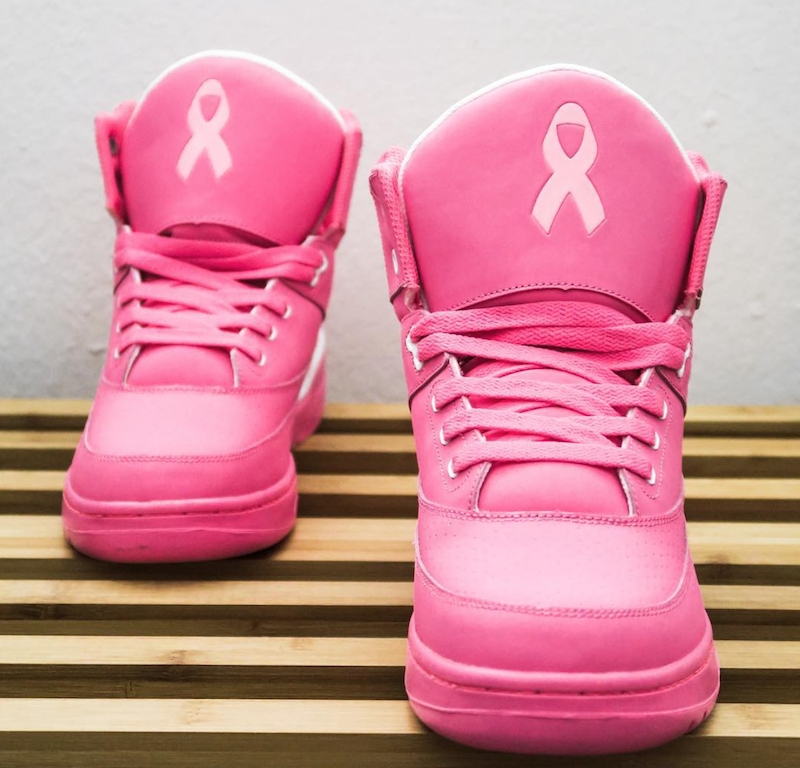 pink patrick ewing shoes