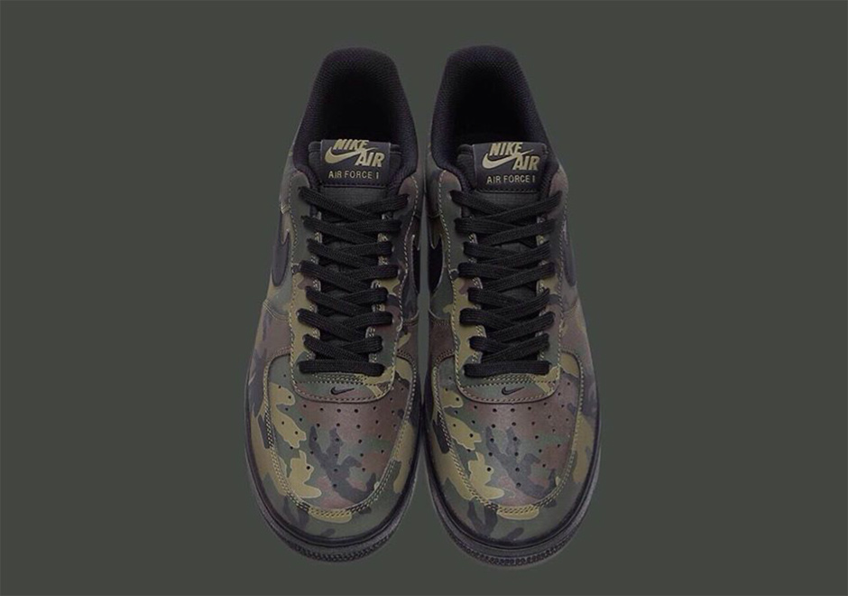 Nike Air Force 1 Low Camo Pack October 2016