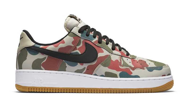 camo low top air force ones