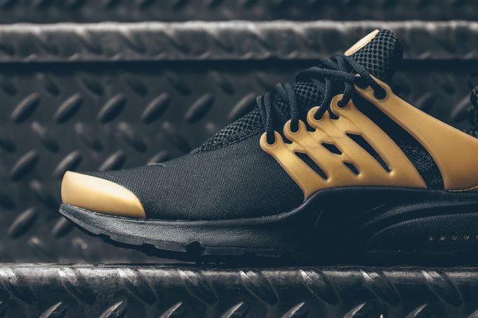 Nike Air Presto Essential Black Metallic Gold - Sneaker Bar Detroit