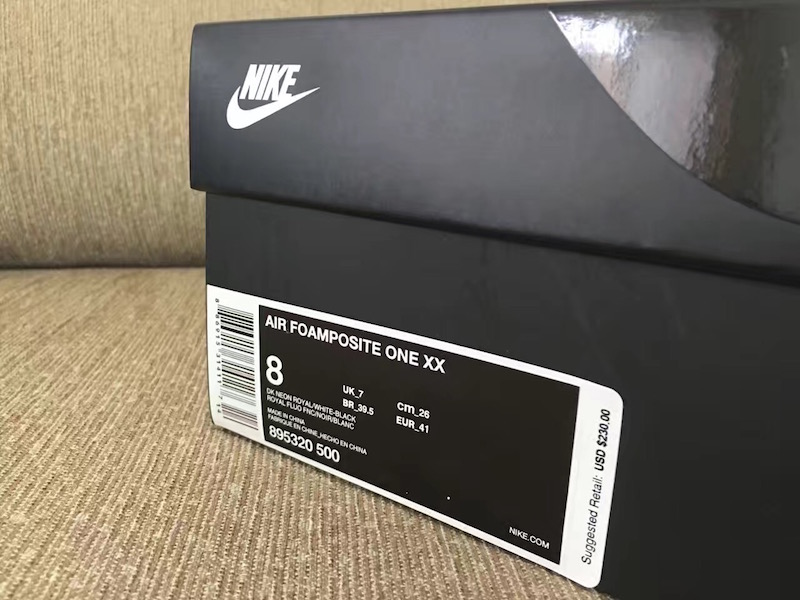 Nike foamposite box sale