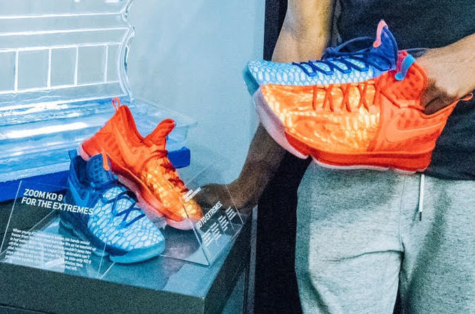 kevin durant shoes fire and ice