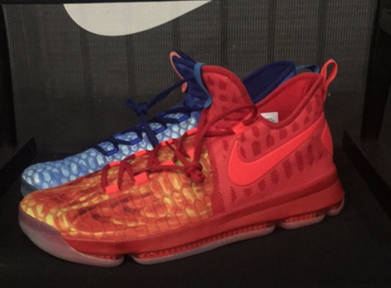 nike kd 9 fire and ice