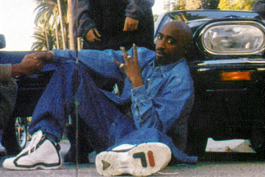 Tupac Grant Hill FILA 96 Shoes Sneaker Bar Detroit