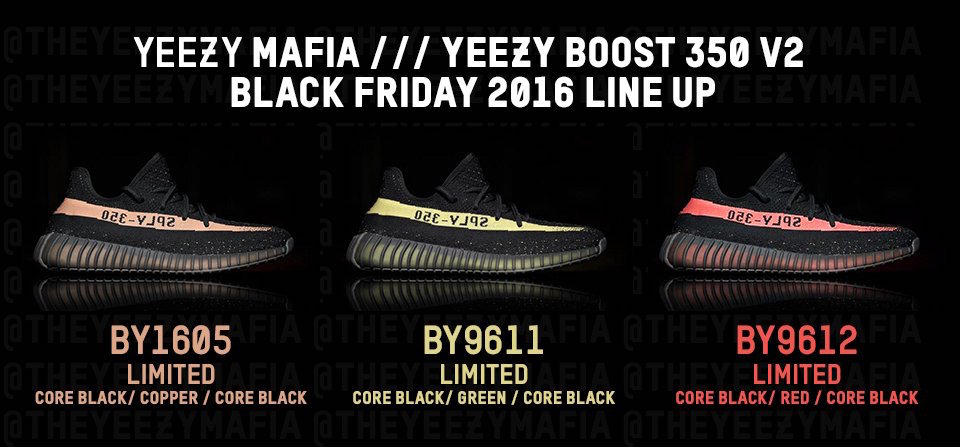 adidas Yeezy Boost 350 V2 Black Friday