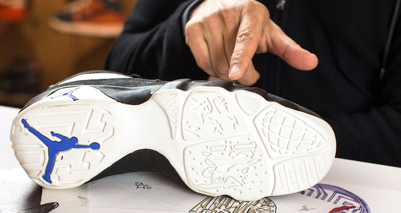 Air Jordan 9 Design Outsole Meaning