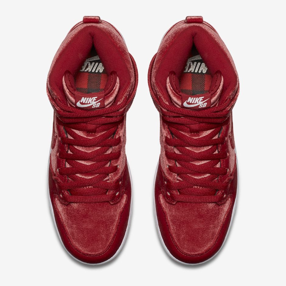 Nike SB Dunk High Red Velvet Release Date