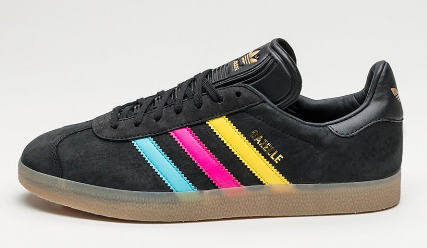 adidas gazelle multicolor stripes