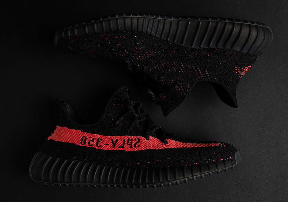 adidas Yeezy Boost 350 V2 Black Red BY9612 Release Date