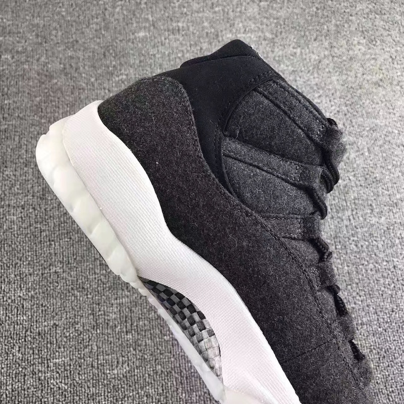 Air Jordan 11 Wool Grey Black Release Date
