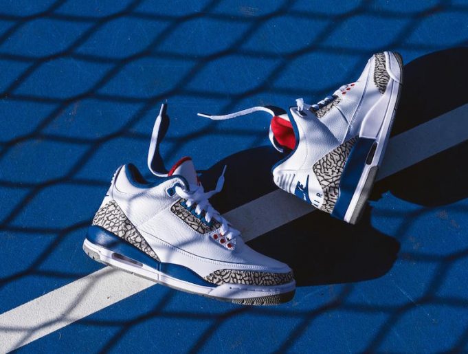 nike jordan 3 true blue