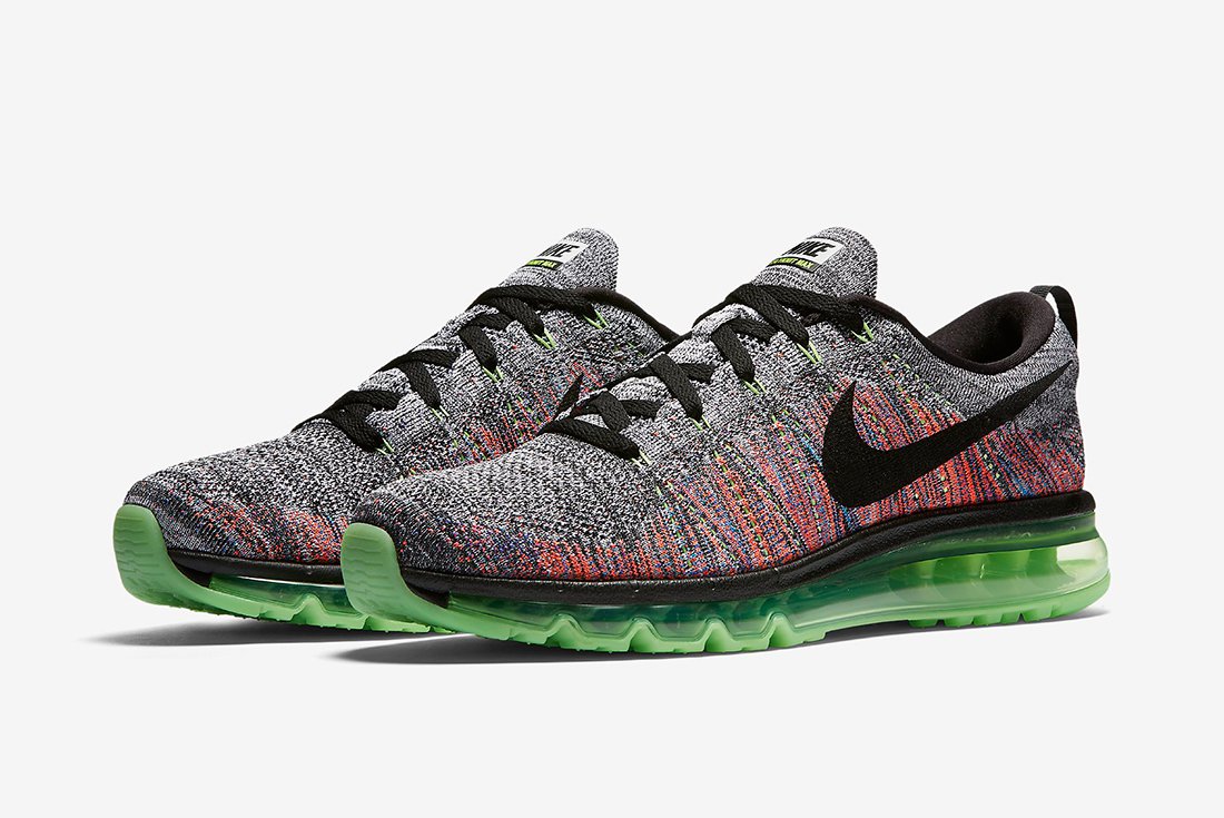 Nike Flyknit Air Max Multicolor Ghost Green