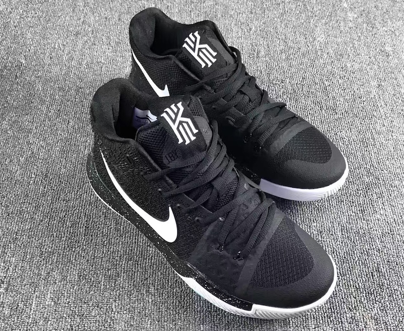 Nike Kyrie 3 Black White Front