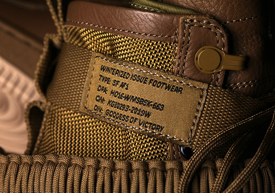Nike SF-AF1 Hazelnut Golden Beige 857872-200
