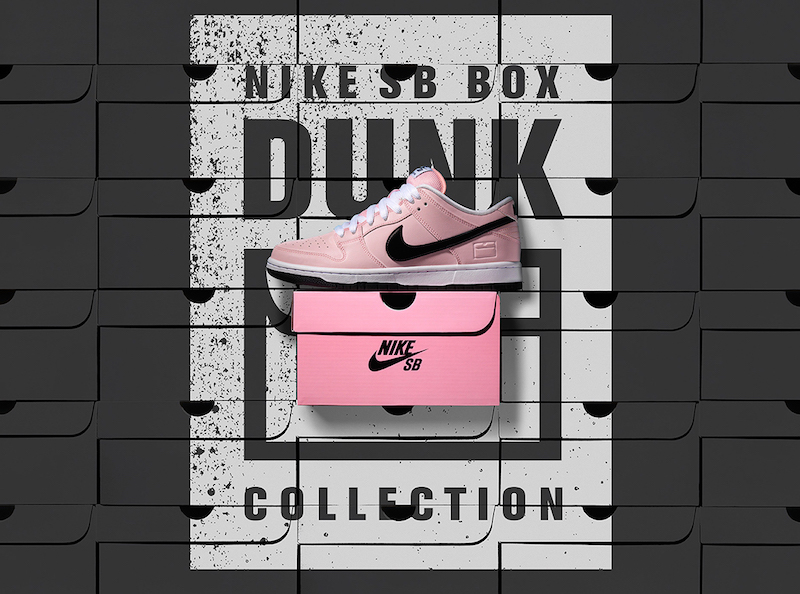 Pink Box Nike Dunk