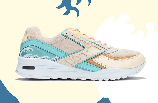 Pink Dolphin Brooks Heritage Great Wave