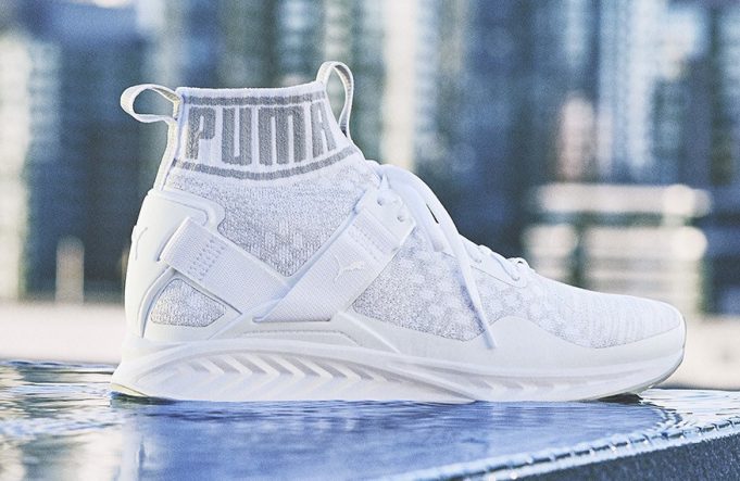 puma ignite evoknit 3 white kids