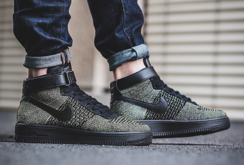 Nike Air Force 1 Ultra Flyknit Mid Palm Green