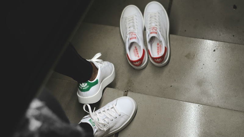 stan smith bold rouge