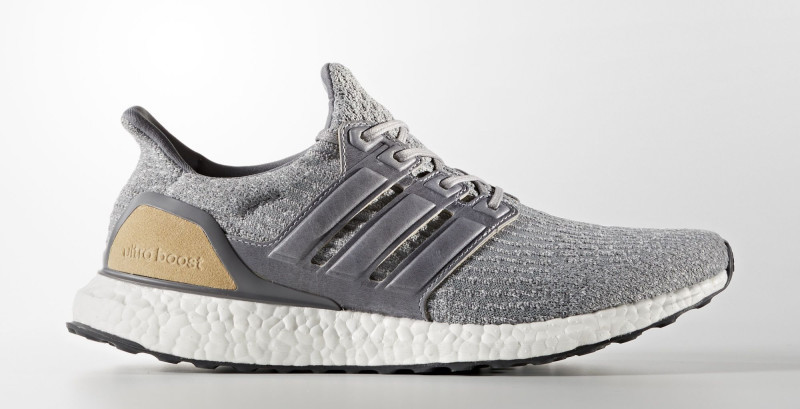 adidas Ultra Boost 3.0 Grey Leather Cage BB1092