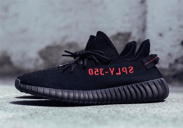 adidas Yeezy Boost 350 V2 Core Black Solar Red