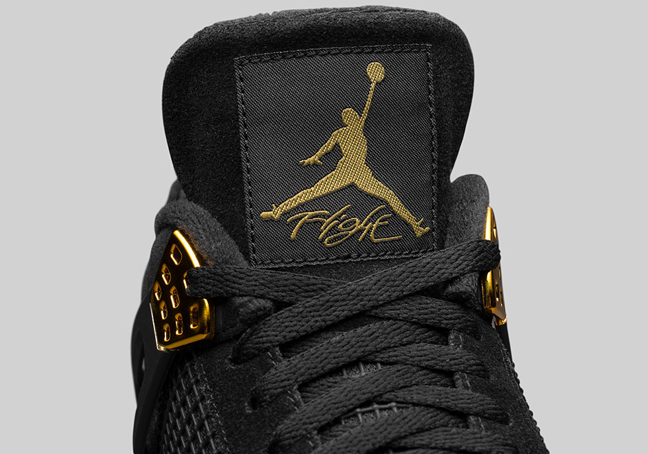 Air Jordan 4 Royalty Black Gold Release Date