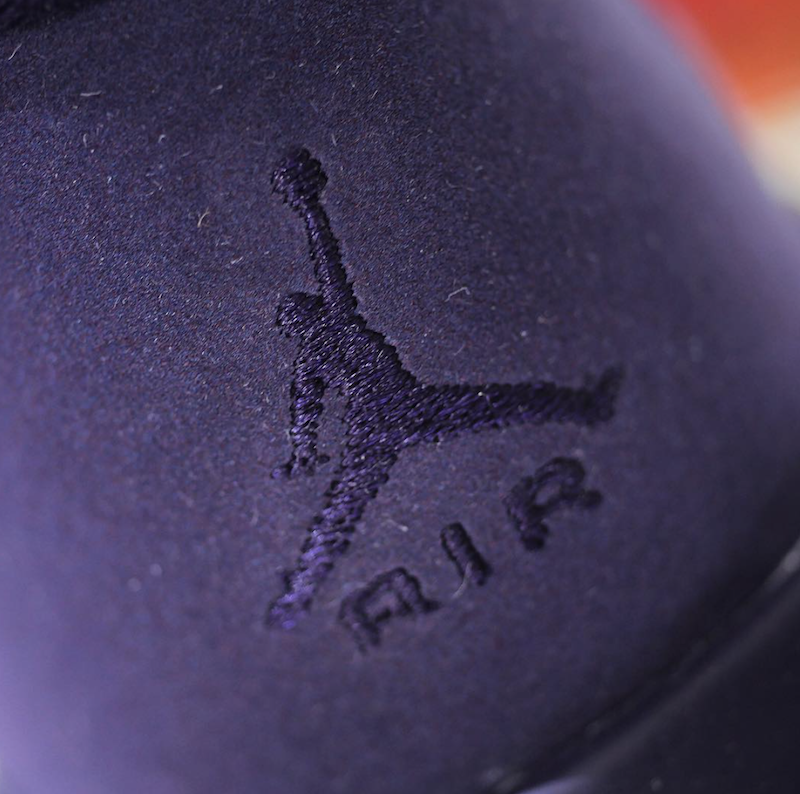 Air Jordan 6 GS Purple Heel New Years Eve