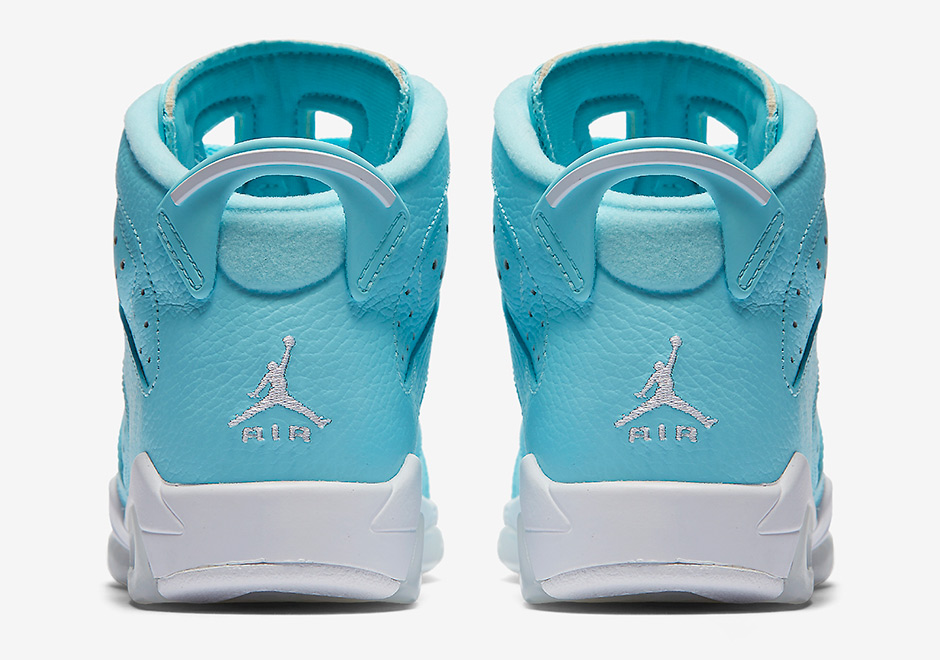 Air Jordan 6 Still Blue Pantone Heel Release Date