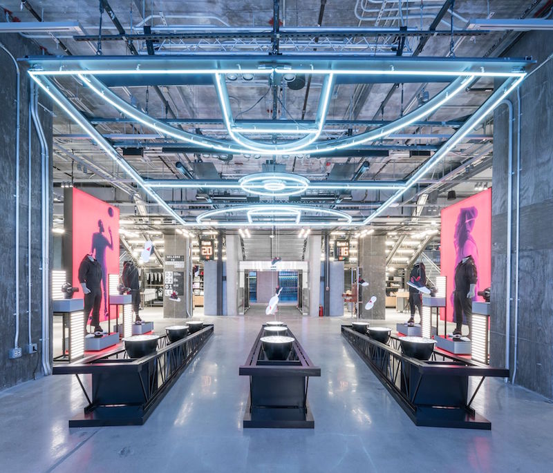 Inside adidas NYC Flagship Store