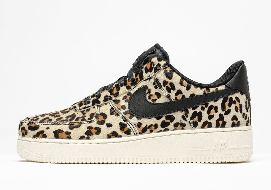 air force ones with cheetah print
