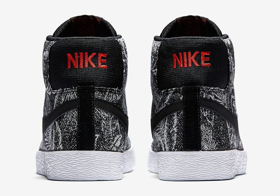 Nike SB Blazer Leopard Black White 864349-001