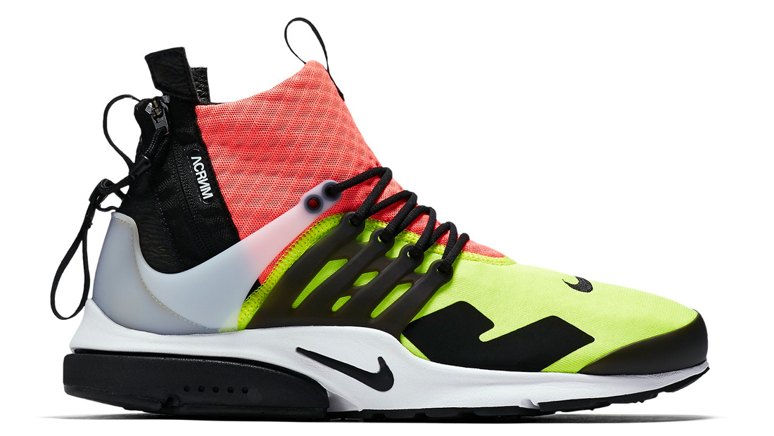 Top 10 Sneaker Releases of 2016 Nike Air Presto Mid Acronym Volt