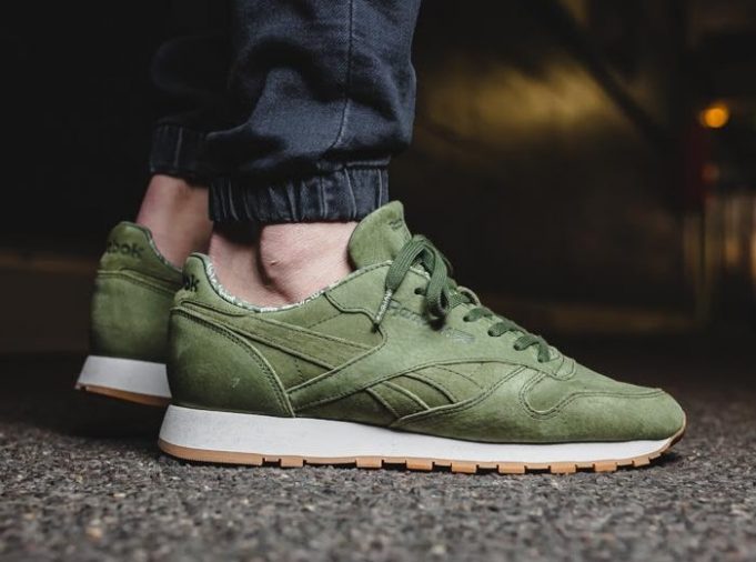 Reebok Classic Leather TDC Olive Sneaker Bar Detroit