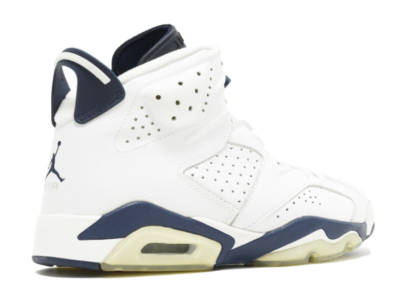 white navy retro 6