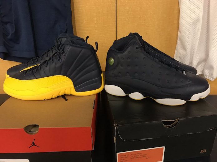 Michigan Air Jordan Player Exclusives Michigan Air Jordan Player Exclusives